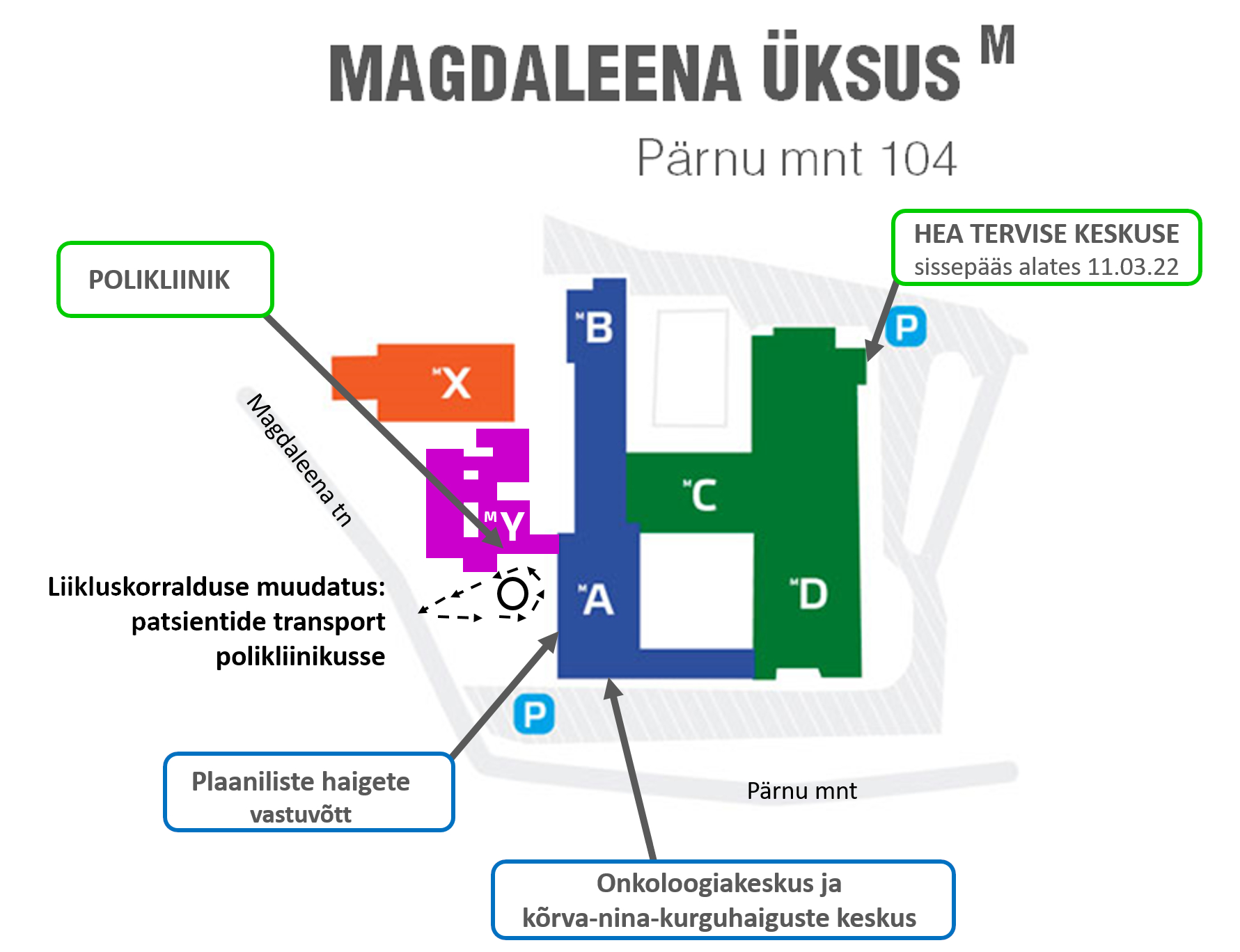 Magdaleena üksuse plaan
