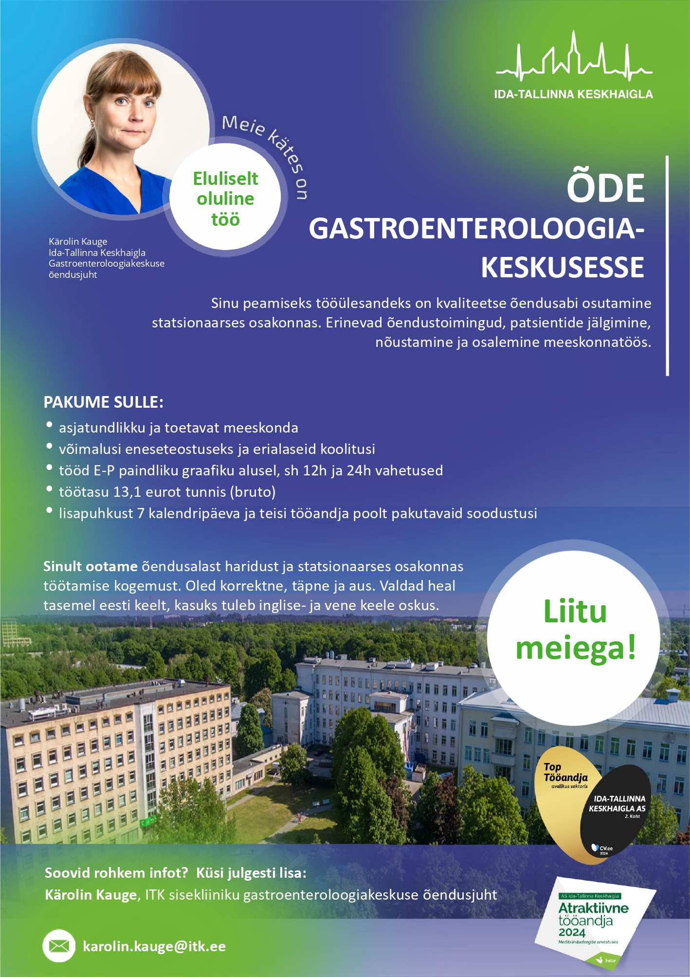 Õde gastroenteroloogiakeskusesse