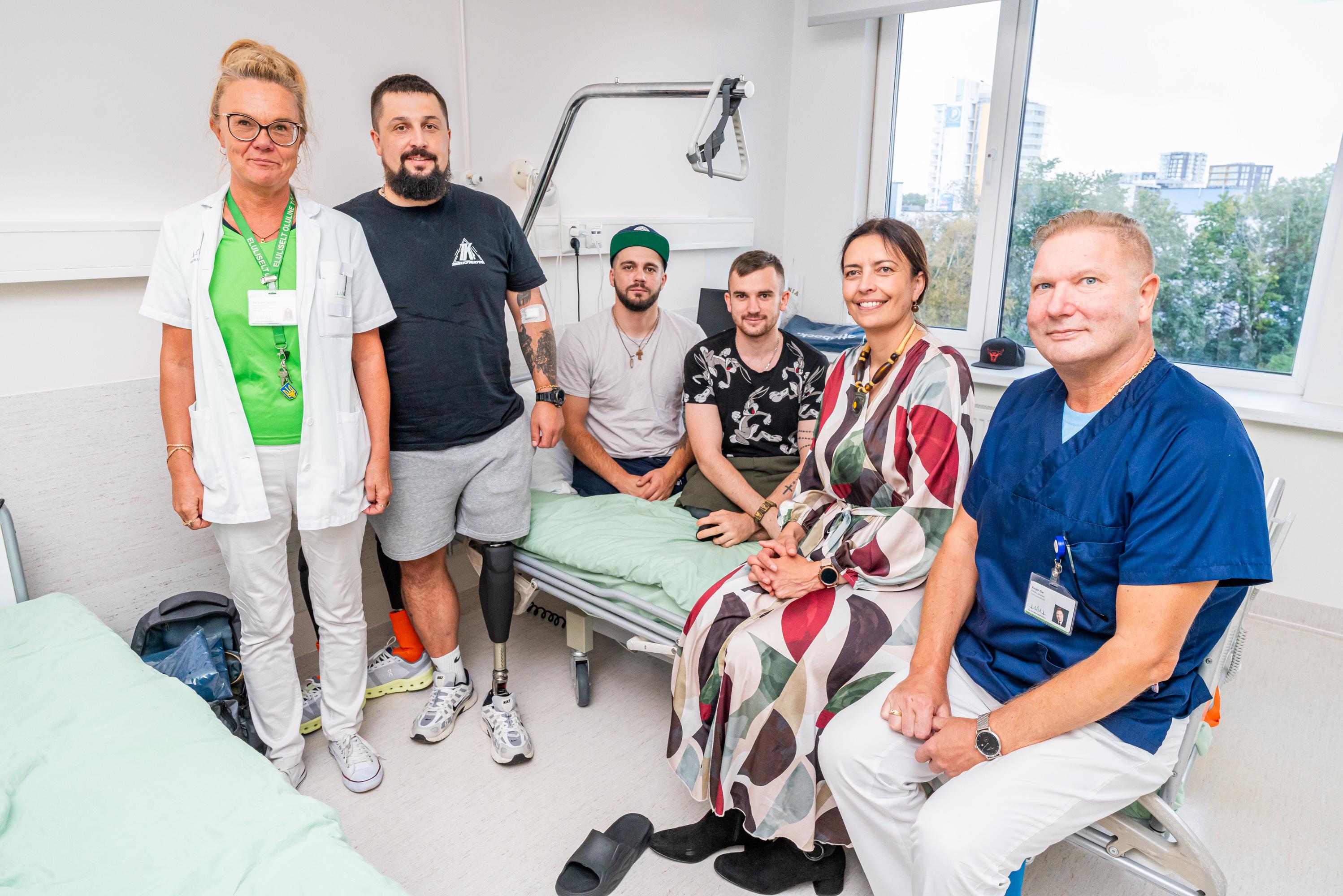 UA võitjelad taastusravis